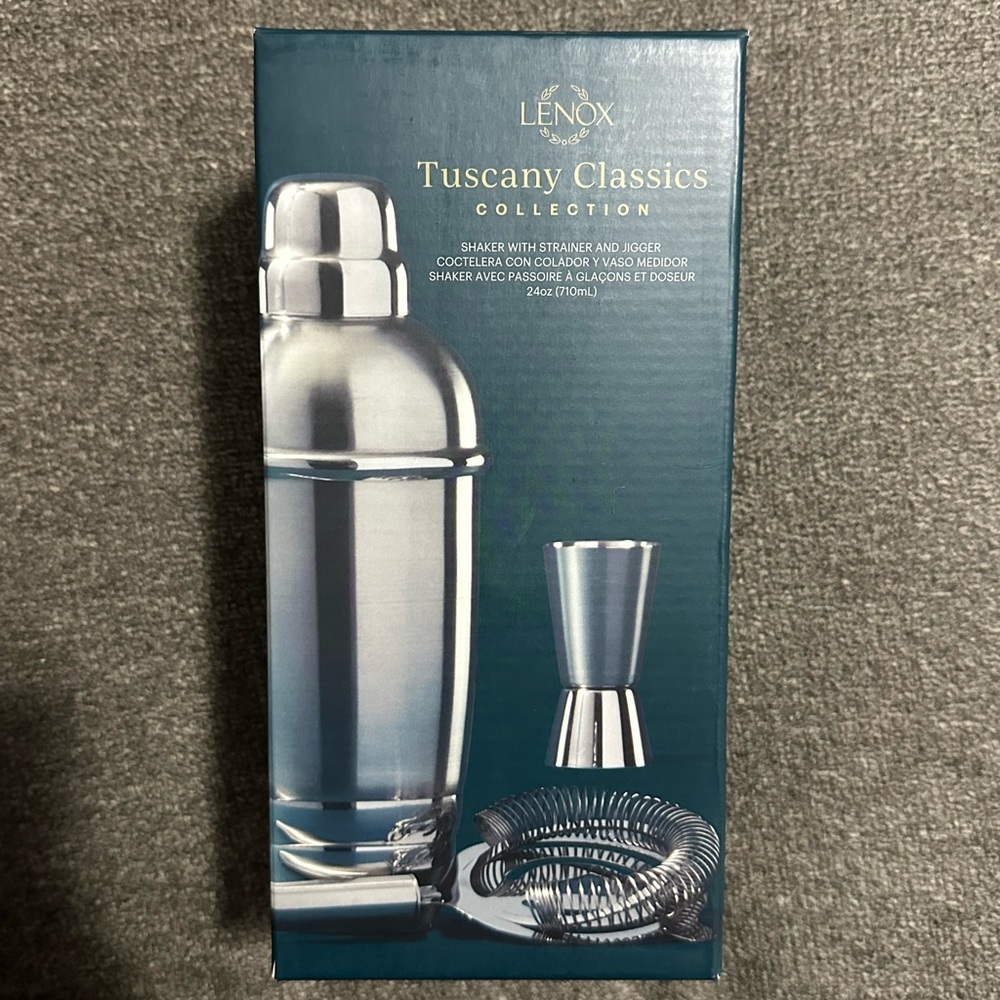 Lenox Tuscany Classics Silver Bar Set